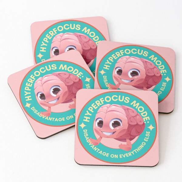 Item preview, Hyperfocus Mode - Brain designed and sold by EMDarkAcademia.