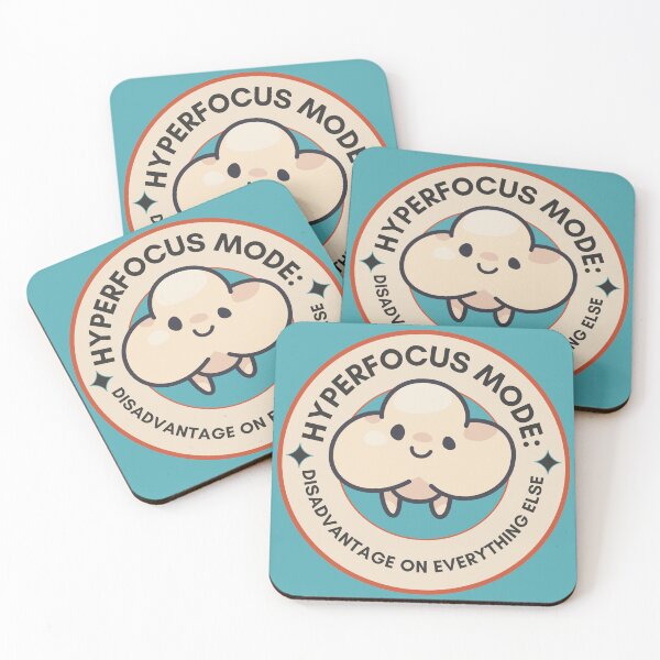Item preview, Hyperfocus Mode - Cloud designed and sold by EMDarkAcademia.