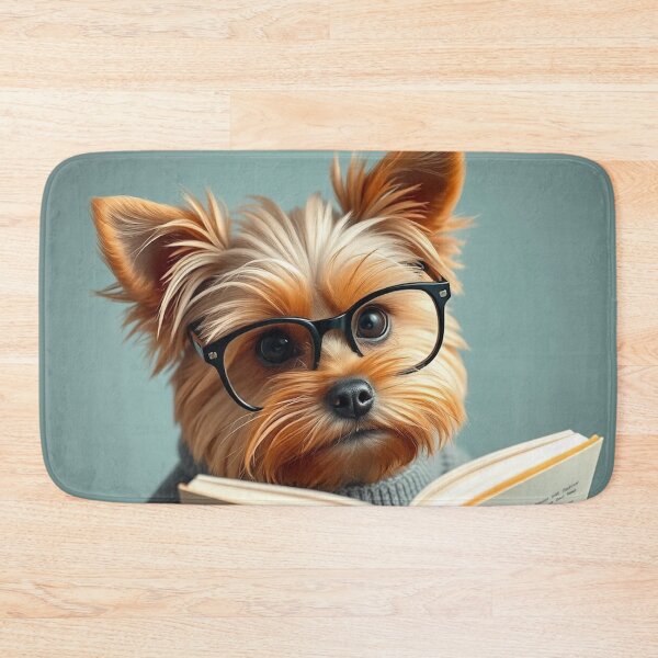 Item preview, The Studious Yorkie designed and sold by DDsTreasuresWV.