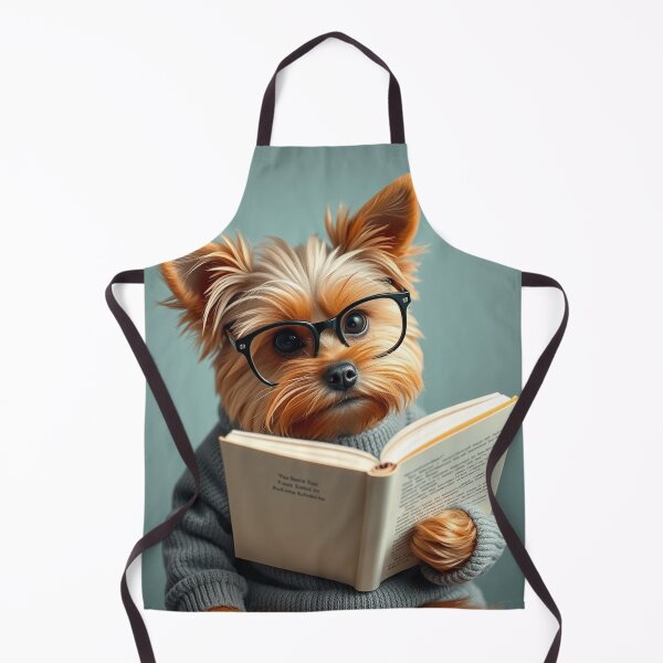 Item preview, The Studious Yorkie designed and sold by DDsTreasuresWV.