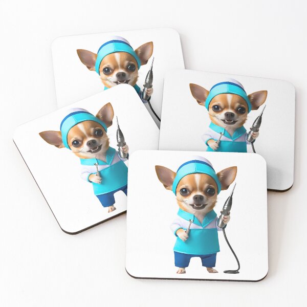 Item preview, Dentist Chihuahua – Cute Dog Dentist with Dental Tools designed and sold by Fredster1966.