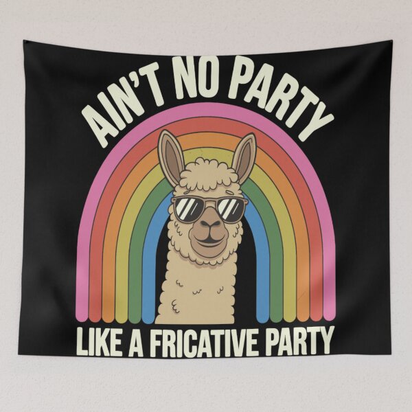 Item preview, Speech Therapy No Party Like A Fricative Party designed and sold by KitonicTees.