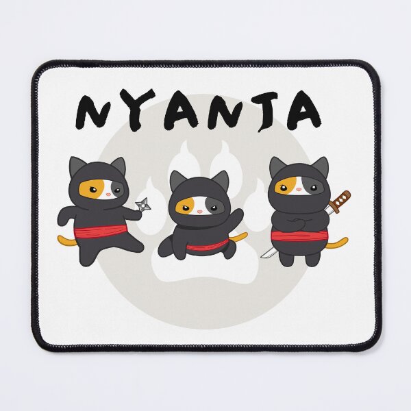 Item preview, NYANJA - Ninja Cat Three designed and sold by YouandMeXpress.