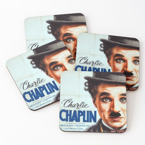 Item preview, Charlie Chaplin Hyperrealistic Portrait designed and sold by djovan.