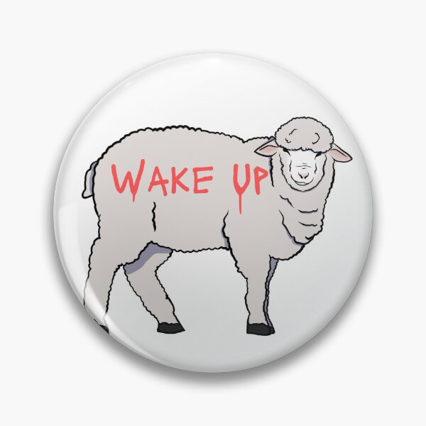 Item preview, Wake Up Sheeple designed and sold by Lampblack and Bone.