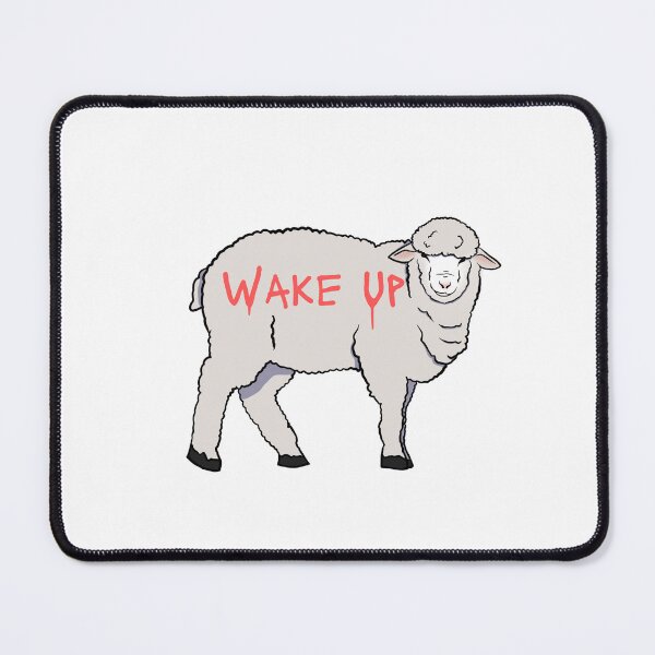 Item preview, Wake Up Sheeple designed and sold by Lampblack and Bone.