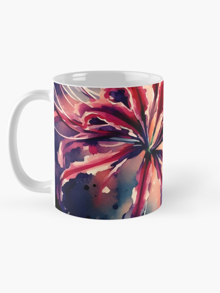 Thumbnail 5 of 6, Coffee Mug, Spider Lily designed and sold by GraphicsClub.