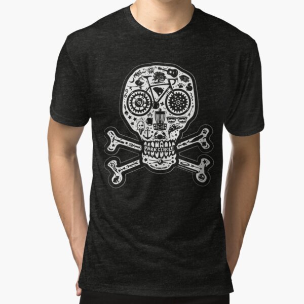 PC Funky Skully Tri-blend T-Shirt