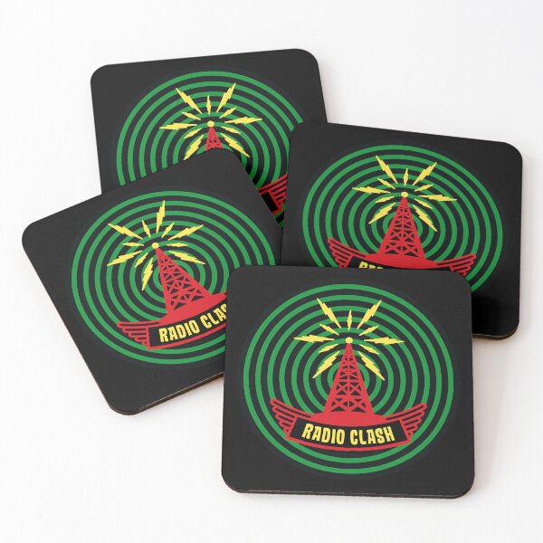 Item preview, 1980s Vintage Style British Punk Rock Radio Clash Retro Graphic designed and sold by wmxdesign.