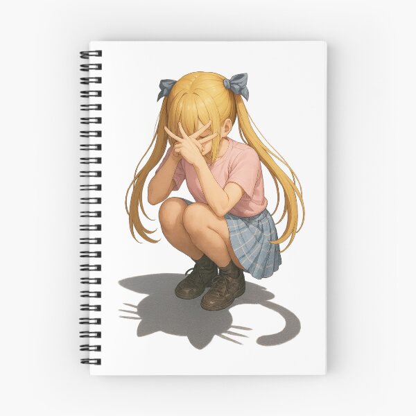 Item preview, Cat Shadow Trend Meme: Cool Anime Girl  designed and sold by memememescat.