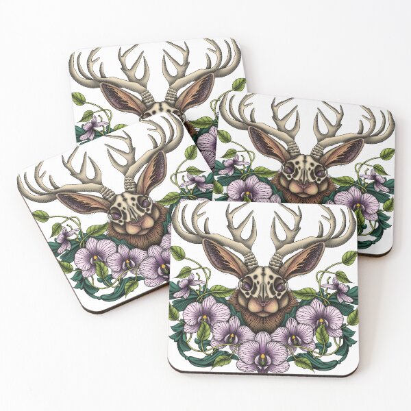 Item preview, Orchid Jackalope designed and sold by Jodecor.