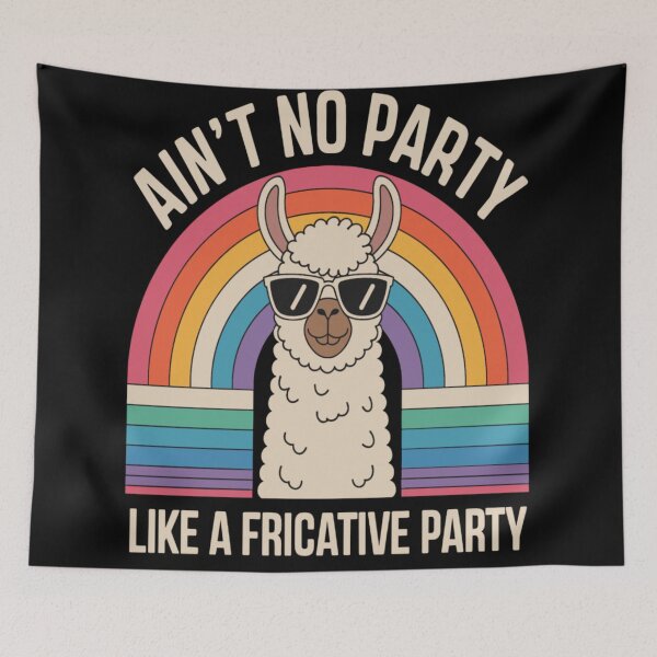 Item preview, Speech Therapy No Party Like A Fricative Party designed and sold by KitonicTees.