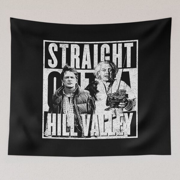Item preview, Straight Outta Hill Valley designed and sold by huckblade.