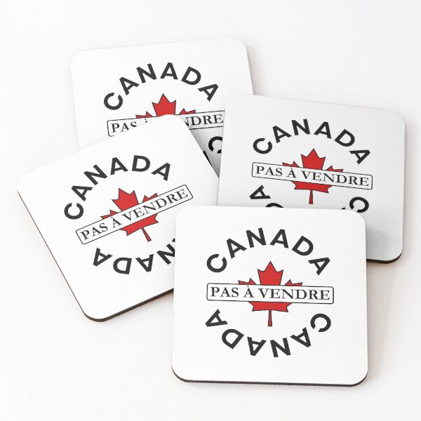 Item preview, Canada Pas á Vendre (style 3 french) Canada Not For Sale designed and sold by fetch-it-studio.