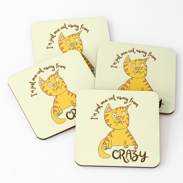 Item preview, I'm just one cat away from crazy Phil the Cat by Everything Eli designed and sold by EverythingEli.