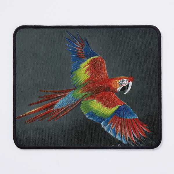 Item preview, Flying macaw, the jewel of the tropical sky designed and sold by PinturasCristi.