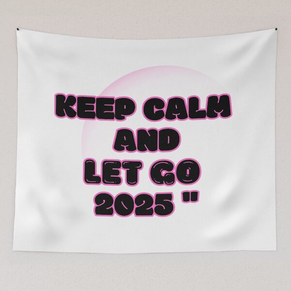 Item preview, Keep Calm and Let Go – Boho Release Quote Art designed and sold by Pamthedesigner.