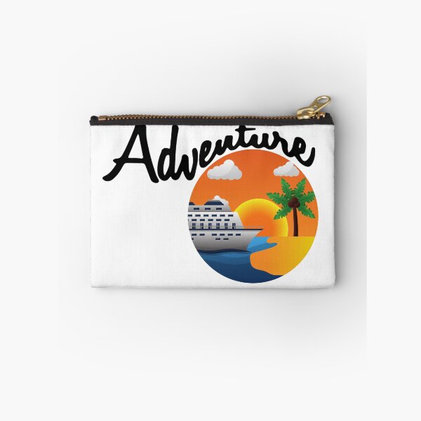 Item preview, Adventure cruise with beach palm tree and sun designed and sold by Krazy4Keepsakes.