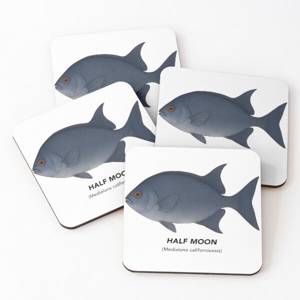 Item preview, Halfmoon – Marine Animals of California designed and sold by CaliforniaVibe.