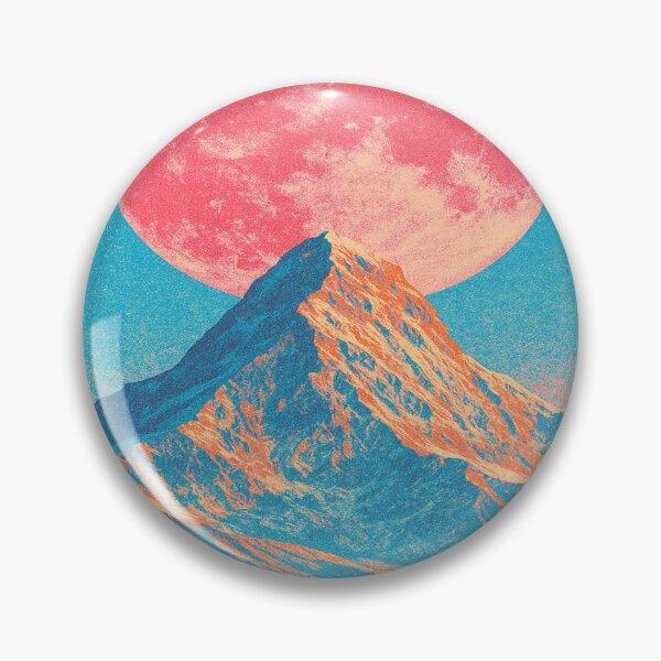 Item preview, Moon and Mountains designed and sold by quantum X.