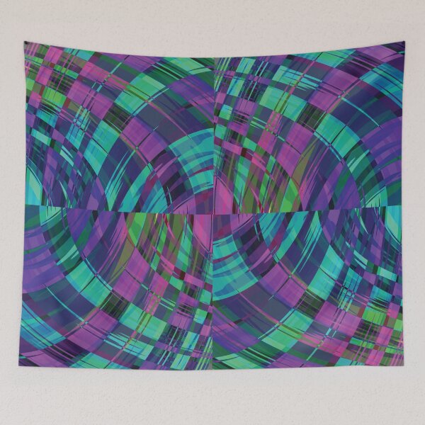 Artikelvorschau, Cubed Ripple Plaid Bayou entworfen und verkauft von Bellewood222.