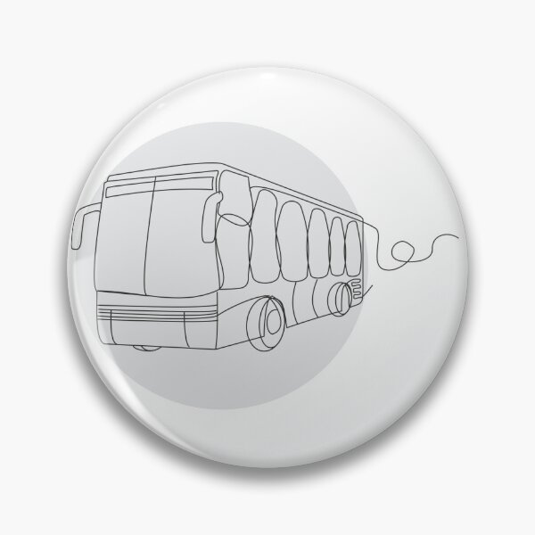 Item preview, Bus line art designed and sold by Resonare.