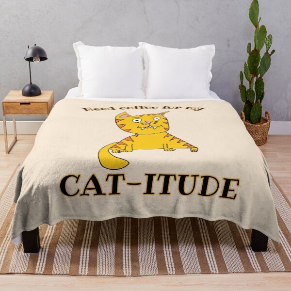 Item preview, Need some coffee for my cat-itude Phil the Cat by Everything Eli designed and sold by EverythingEli.