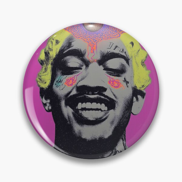 Item preview, Lil Tracy Surreal Rapper Neon Visionary Psychedelic Art designed and sold by Mystikos Art.