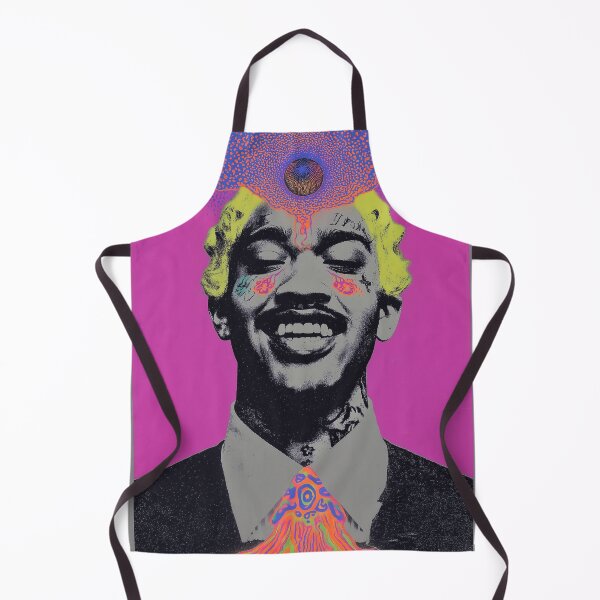 Item preview, Lil Tracy Surreal Rapper Neon Visionary Psychedelic Art designed and sold by Mystikos Art.