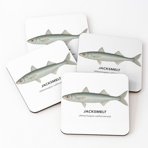 Item preview, Jacksmelt – Marine Animals of California designed and sold by CaliforniaVibe.
