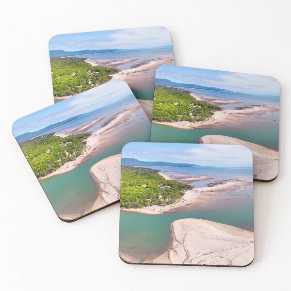 Item preview, Bluewater Beach North QLD Althaus Creek Sandbank Aerial designed and sold by Adam Gormley.