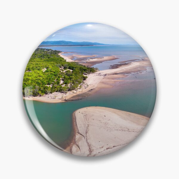 Item preview, Bluewater Beach North QLD Althaus Creek Sandbank Aerial designed and sold by Adam Gormley.