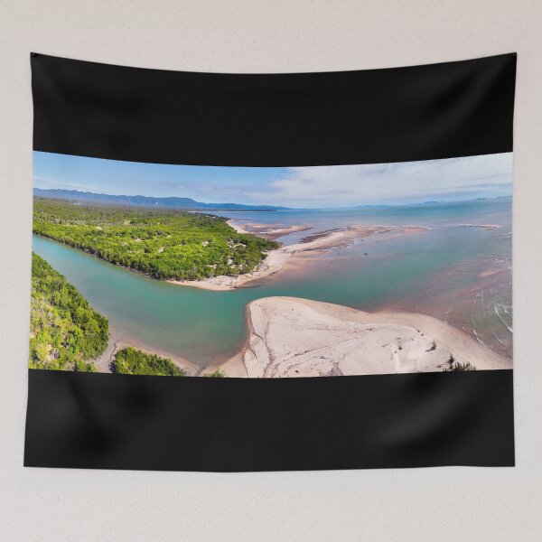 Item preview, Bluewater Beach North QLD Althaus Creek Sandbank Aerial designed and sold by Adam Gormley.