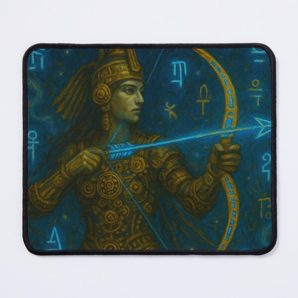 Item preview, Neith Celestial: The Archer of the Mechanical Skies designed and sold by VidyoeDesigns67.