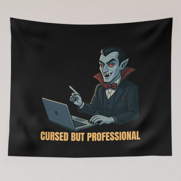 Item preview, Cursed and Professional designed and sold by Motivora.