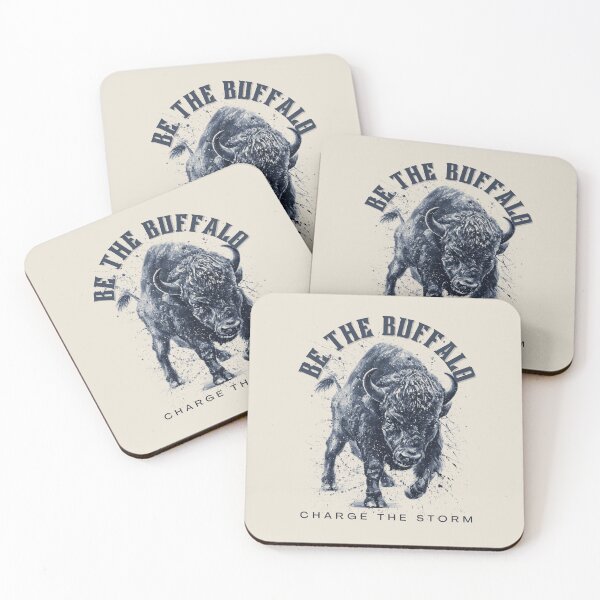 Item preview, Be the Buffalo - Charge the Storm Bold designed and sold by dutchlovedesign.