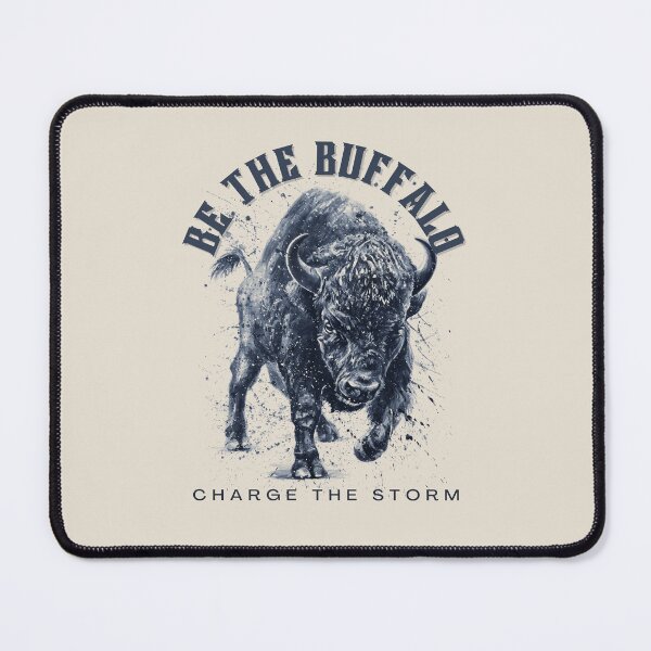 Item preview, Be the Buffalo - Charge the Storm Bold designed and sold by dutchlovedesign.