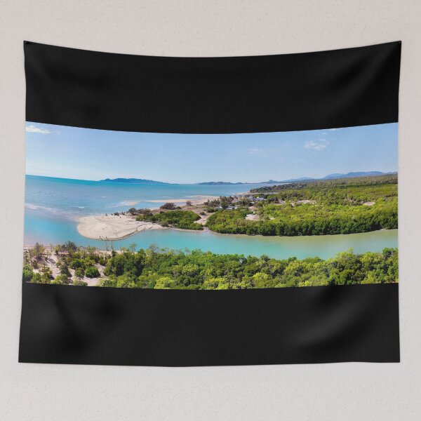 Item preview, Saunders Beach North QLD Looking over Althaus Creek designed and sold by Adam Gormley.