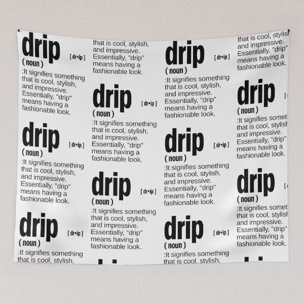 Item preview, Drip Definition  designed and sold by JustiesDesigns.