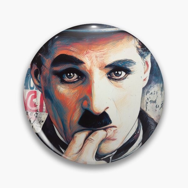 Item preview, Charlie Chaplin Mixed Media Collage Art designed and sold by djovan.