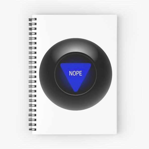 Item preview, Snarky 8-Ball Oracle Says: NOPE designed and sold by T. E. Wilder.