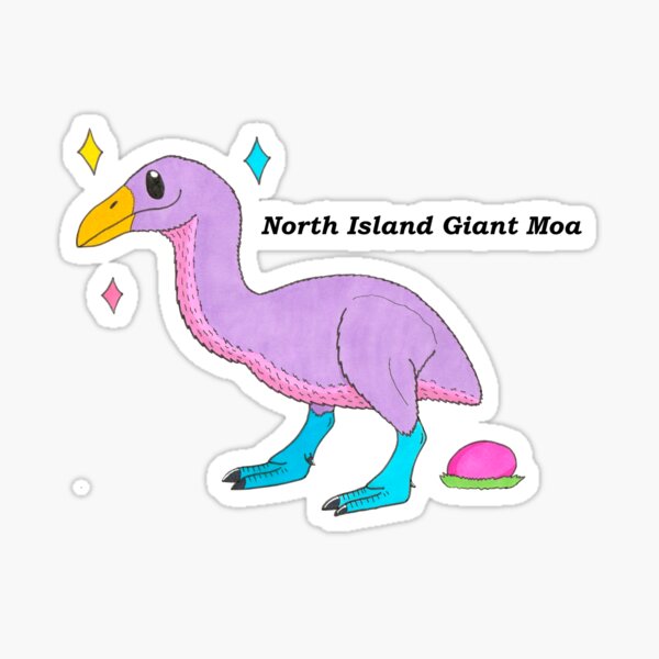 Artikel-Vorschau von Chibi Nordinsel Riesenmoa (Osterversion) benannt, designt und verkauft von JayceTheCC.
