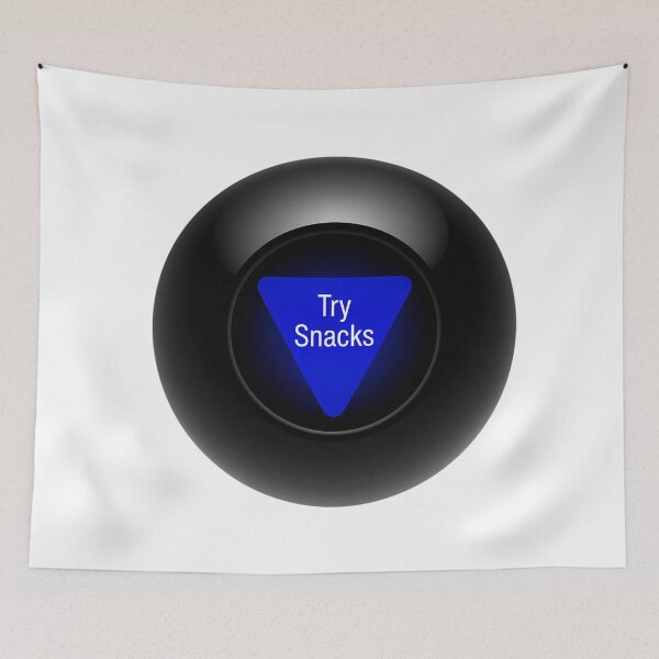 Item preview, Snarky 8-Ball Oracle says: Try Snacks designed and sold by T. E. Wilder.