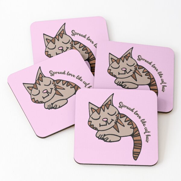 Item preview, Spread love like cat hair Gary the Cat by Everything Eli designed and sold by EverythingEli.
