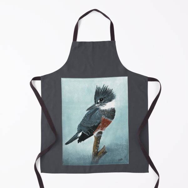 Item preview, Kingfisher perched on a branch designed and sold by PinturasCristi.
