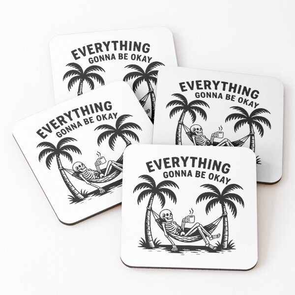 Item preview, Everything Gonna Be Okay (with Black Lettering) designed and sold by VelvetRoom.