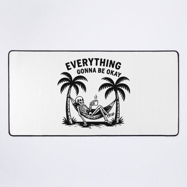 Item preview, Everything Gonna Be Okay (with Black Lettering) designed and sold by VelvetRoom.