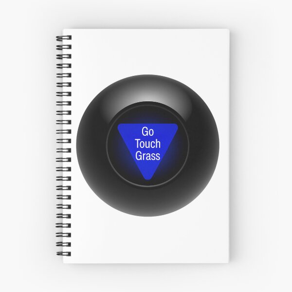 Item preview, Snarky 8-Ball Oracle says: Go Touch Grass designed and sold by T. E. Wilder.