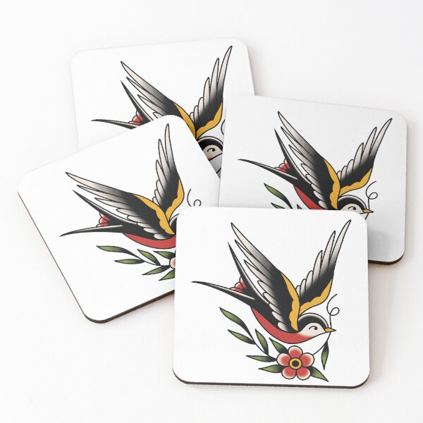 Item preview, Sparrow Tattoo designed and sold by SevenRelics.