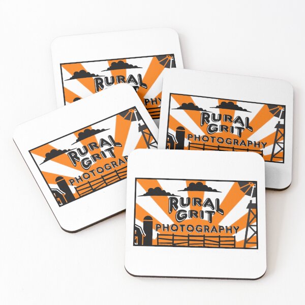 Item preview, RURAL GRIT PHOTOGRAPHY- OFFICIAL LOGO- ORANGE designed and sold by BIMMIG.